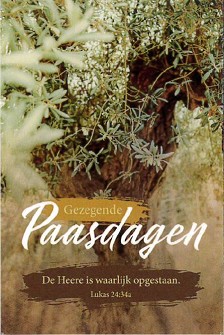 Minikaartje 8092 Pasen